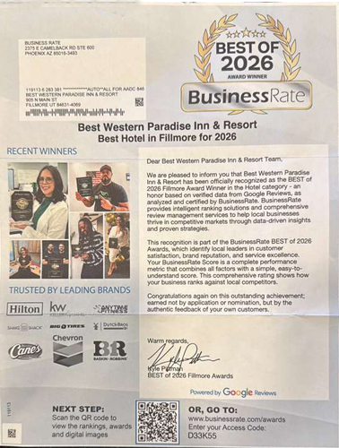 Best Hotel Award 2026